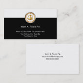 Classy Attorney Visitekaartjes (Voorkant / Achterkant)