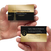 Classy Attorney Visitekaartjes