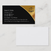 Classy Attorney Visitekaartjes (Voorkant / Achterkant)