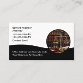 Classy Attorney Visitekaartjes Modern Design (Voorkant)