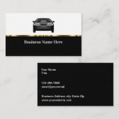 Classy Automotive Business Card Template Visitekaartje (Voorkant / Achterkant)
