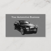 Classy Automotive Business Cards Online Design Visitekaartje (Voorkant)