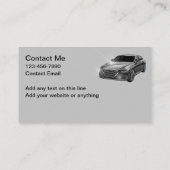 Classy Automotive detail en schoonmaak Visitekaartje (Achterkant)
