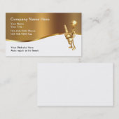 Classy Automotive Industry Thema Visitekaartje (Voorkant / Achterkant)