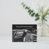 Classy Automotive Luxury Visitekaartjes (Staand voorkant)