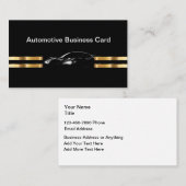 Classy Automotive Services Business Card-sjabloon Visitekaartje (Voorkant / Achterkant)