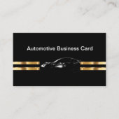 Classy Automotive Services Business Card-sjabloon Visitekaartje (Voorkant)
