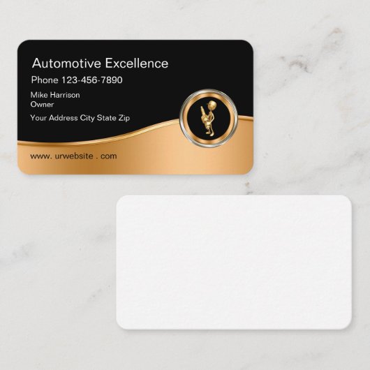 Classy Automotive Services Visitekaartje (Voorkant / Achterkant)