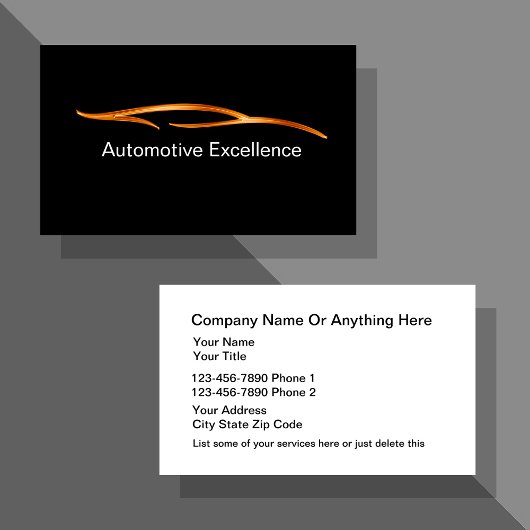 Classy Automotive Services Visitekaartje
