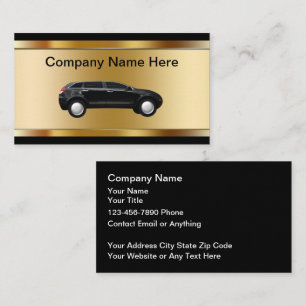 Classy Automotive Thema Visitekaartjes