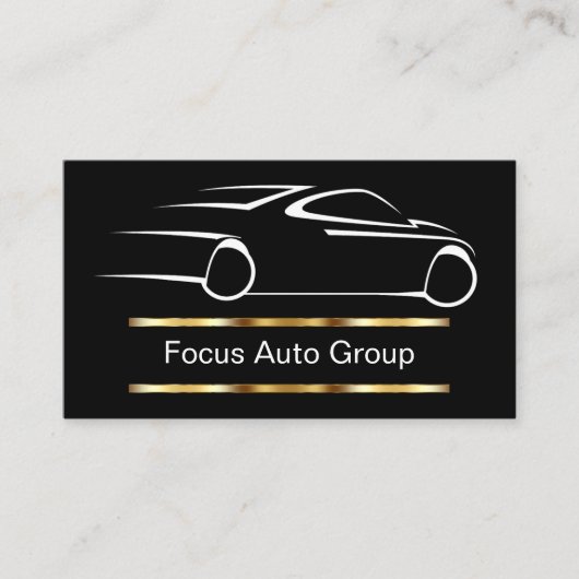 Classy Automotive Thema Visitekaartjes (Voorkant)