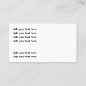 Classy Automotive Visitekaartje Cool Design (Achterkant)