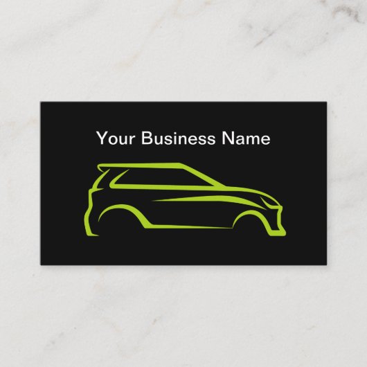 Classy Automotive Visitekaartje Cool Design (Voorkant)