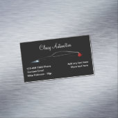Classy Automotive Visitekaartje Magnet Design Magnetisch Visitekaartje (Voorbeeld)
