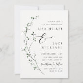 Classy Baby's Breath Kaart (Voorkant)