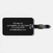 Classy Bagagelabel (Achterkant horizontaal)