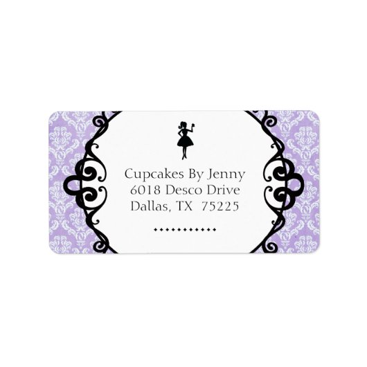 Classy Bakkerij retour adres label (Voorkant)