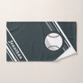 Classy Baseball Player Coach Gift Personated Handdoek (Handdoek)
