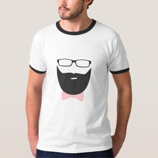 Classy Beard T-shirt (Voorkant)