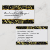 Classy Beauty Hairdresser Visitekaartjes (Voorkant / Achterkant)