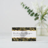 Classy Beauty Hairdresser Visitekaartjes (Staand voorkant)