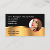 Classy Beauty Make-up Artist Visitekaartjes (Voorkant)