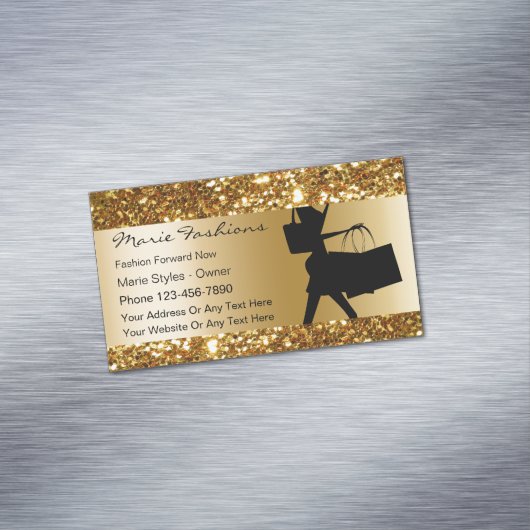 Classy Beauty Mode Magnetisch Visitekaartje (Voorbeeld)