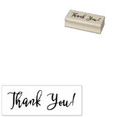 Classy Bedankt Rubberstempel (Gestempeld)