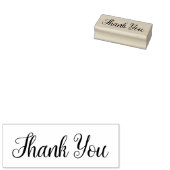 Classy Bedankt Rubberstempel (Gestempeld)