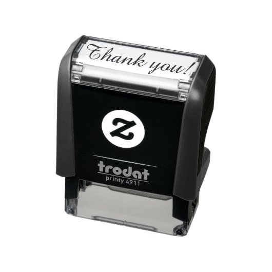 Classy Bedankt Zelfinktende Stempel (Product)