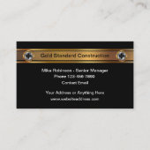 Classy bevestigingsmiddelen constructie Visitekaar Visitekaartje (Voorkant)