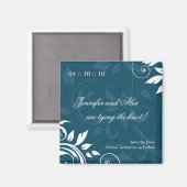 Classy Bewaar de datum Bruiloft Magneet (Voorkant / Achterkant)