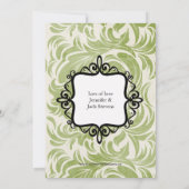 Classy Birth koninklijke fotokaart Aankondiging (Achterkant)