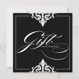 Classy Black en White Cadeaucertificaat