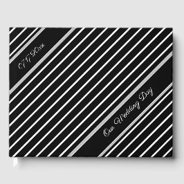 Classy Black en White Gastenboek