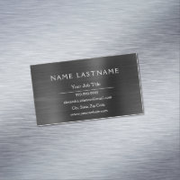 Classy Black Metallic Folie Moderne bedrijven