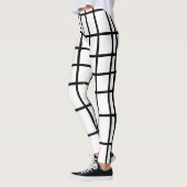 Classy Black Stripe Leggings (Links)