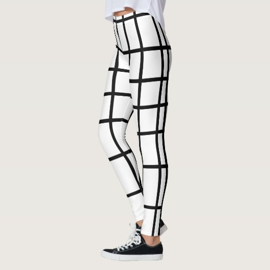 Classy Black Stripe Leggings (Links)