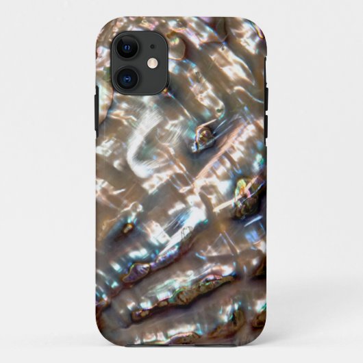 Classy Bling Abalone Shell Design Case-Mate iPhone Case (Achterkant)
