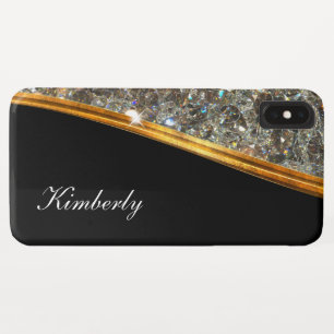 Classy Bling Monogram Dames Design Case-Mate iPhone Case