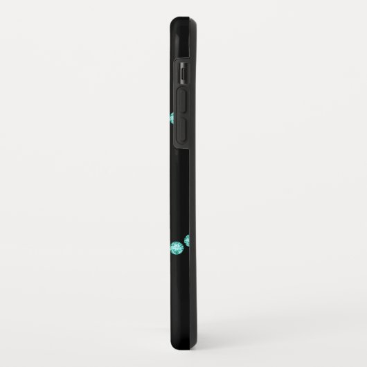 Classy Bling Monogram Style Case-Mate iPhone Case (Achterkant/links)