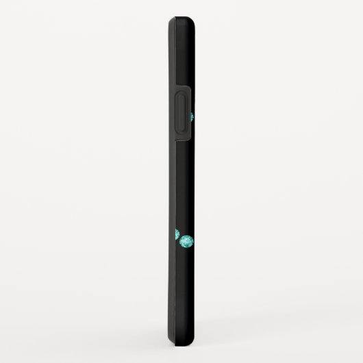 Classy Bling Monogram Style Case-Mate iPhone Case (Achterkant/rechts)