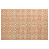 Classy Bloemen Damast Verbrand Sinaasappel Patroon Stof (Fat Quarter)