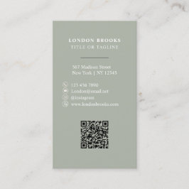 Classy Blooming Floral | Sociale media Visitekaartje