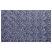 Classy Blue Silver Glitter Leopard Animal Print Stof (Fat Quarter)