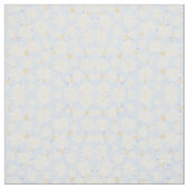 Classy Blue White Daisy Flowers Stof (Swatch)