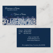 Classy Blues Visitekaartje (Voorkant / Achterkant)