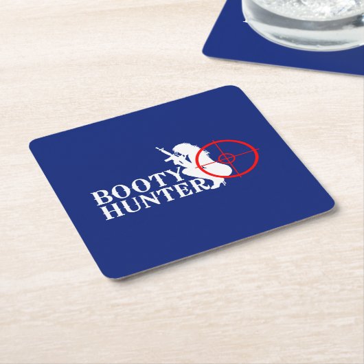 Classy Booty Hunter Kartonnen Onderzetters (Schuin)