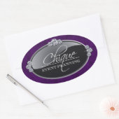 Classy Boutique Envelope Seal Ovale Sticker (Envelop)