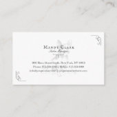 Classy Boutique Style Pet Salon Franse Bulldog Visitekaartje (Achterkant)